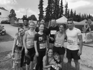 Das Studibuch-Team beim 24h-Lauf für Kinderrechte