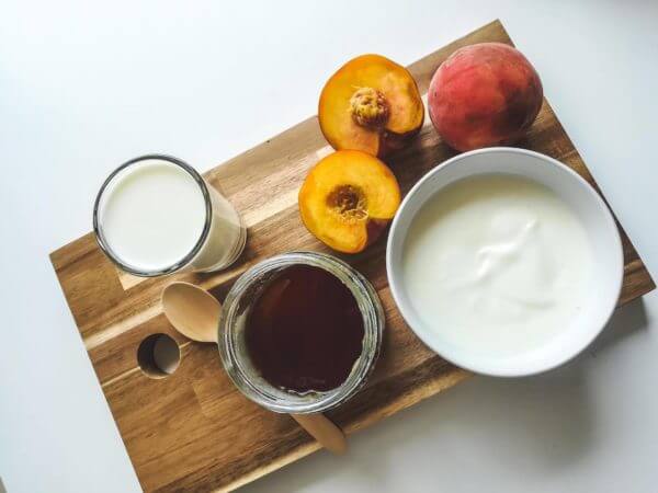 Joghurtdrink Pfirsich Joghurtdrink Pfirsich Zutaten