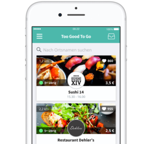 To Good to Go Umwelt App
