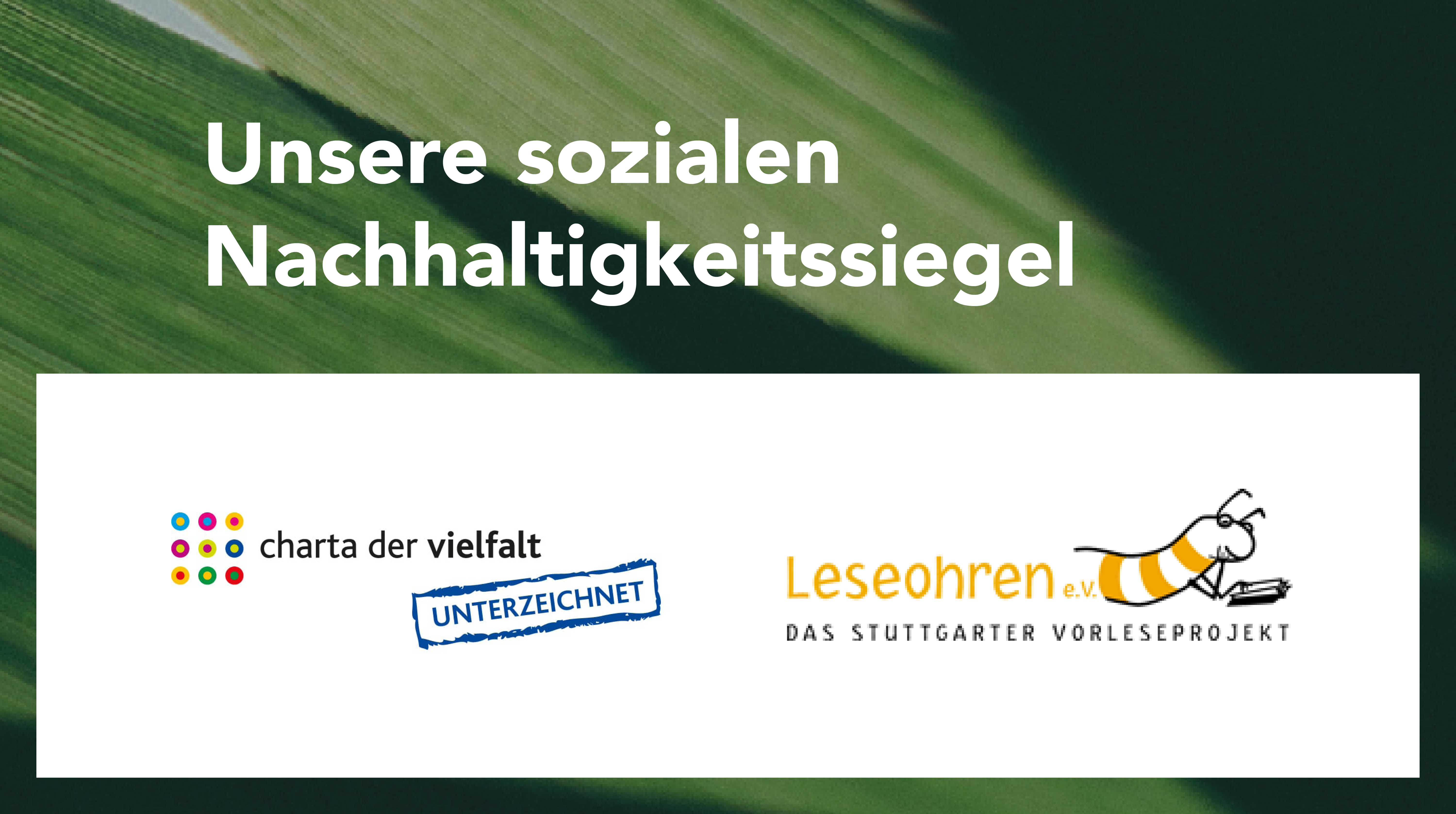 Unsere Verantwortung Unsere Verantwortung